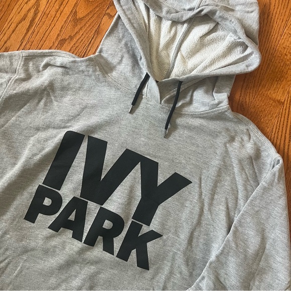 Ivy Park Grey Terry Hoodie. - Picture 2 of 7